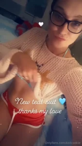 New swim suit thanks to my love can t wait to show off the tan lines