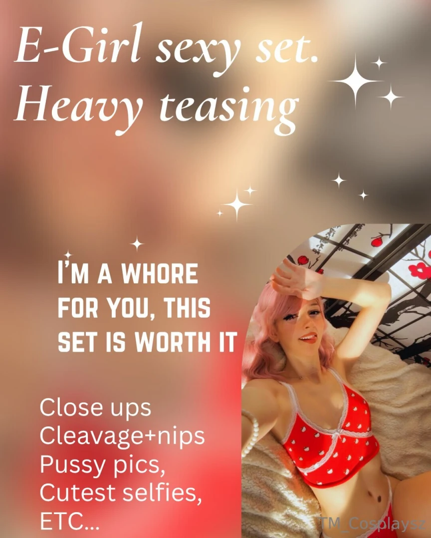 I m a whore for you this set is worth it 