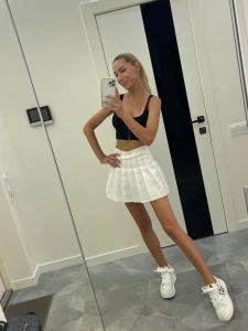 Came in just to check if the skirt fits walked out with 100 new