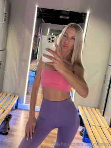 I work out so it s even harder for your thoughts to switch away from