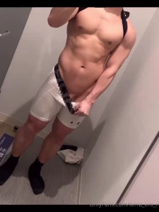 Changing clothes after training