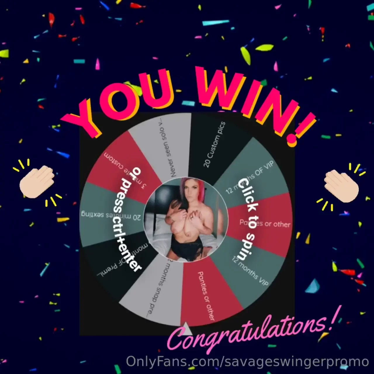 Spin the wheel for my high rollers 1 spin 10 2 spins 18 3 spins 25 cum 