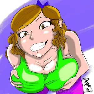 I m even sexy as a cartoon come join my raffle