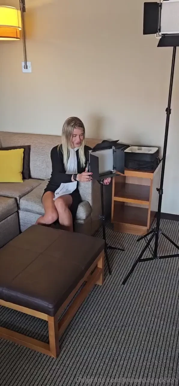 Ok a little bts of my last visit with cassiebenderfit i mentioned her 