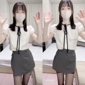 Tiktok my stockings got ripped because of dancing part 2