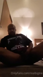 Solo fun after watching football all day