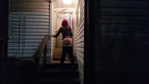 Home from the club but can t find my keys watch me stumble and roll