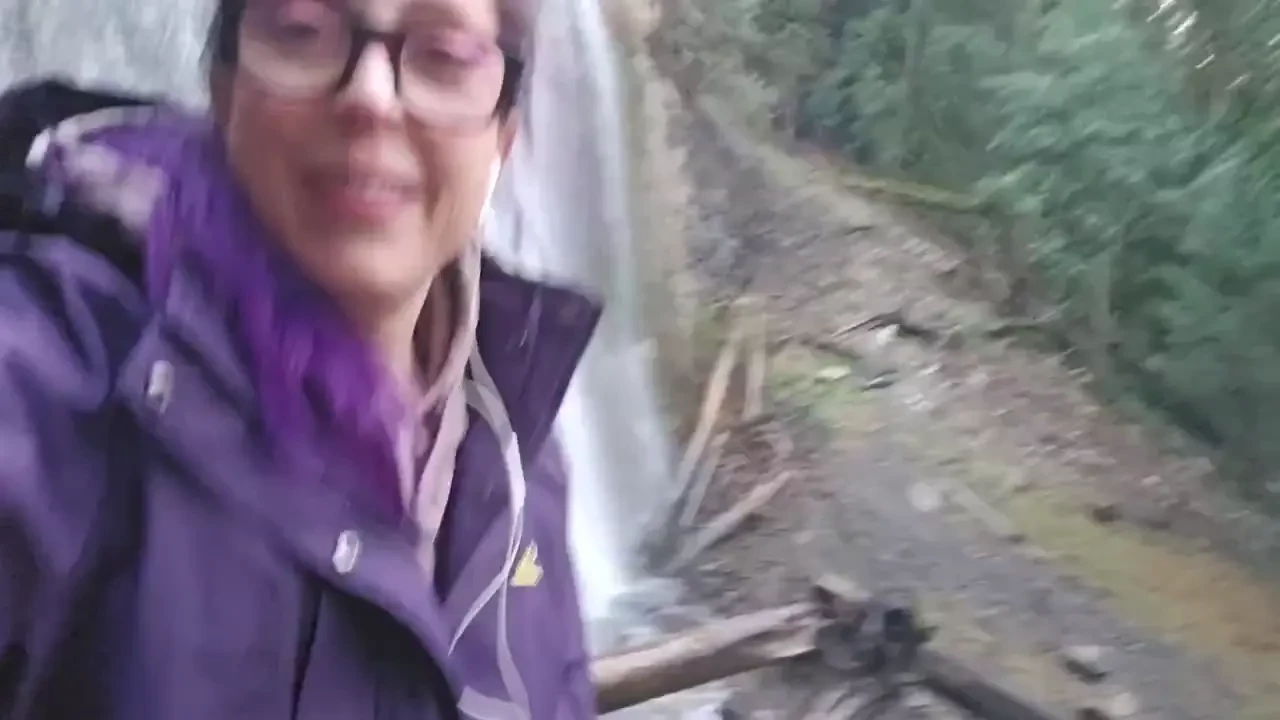Let it flow baby nerdy faery pisses at the waterfall nerdyfaery pee 