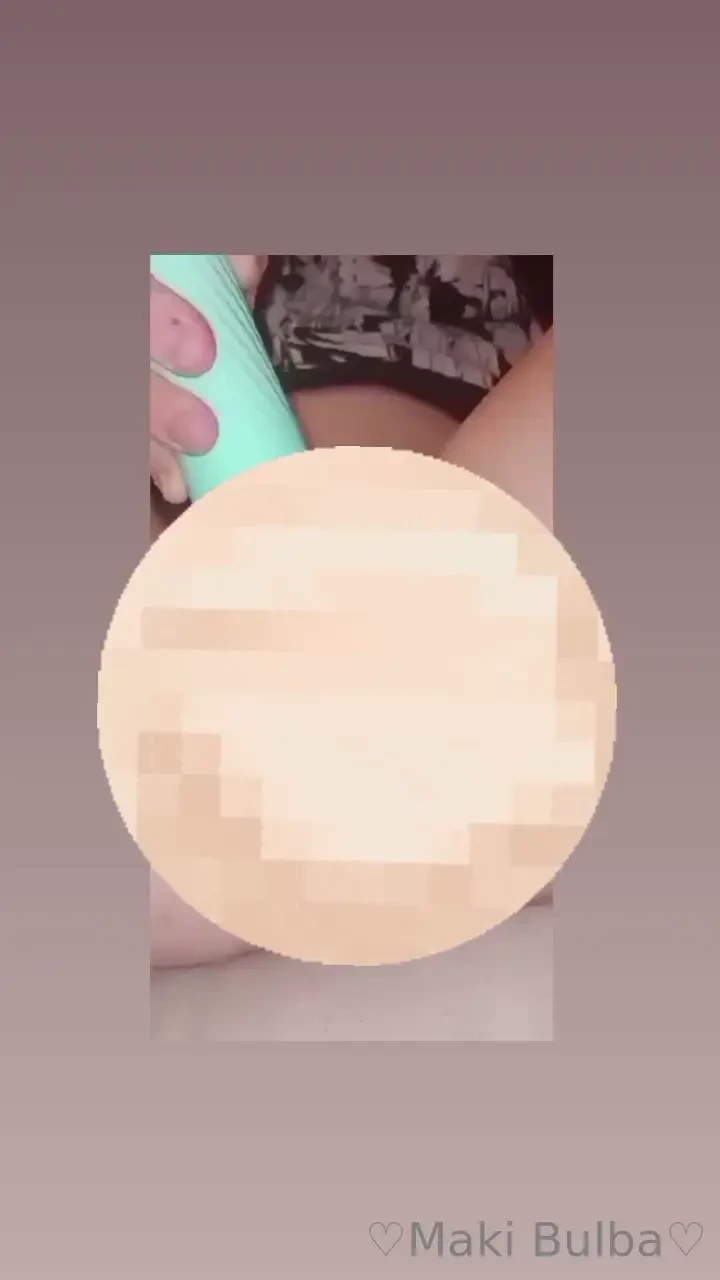 Just made this creamy video of me touching myself amp using my toy 