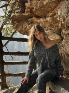 Nature always fills me with tranquility and strength a woman is like