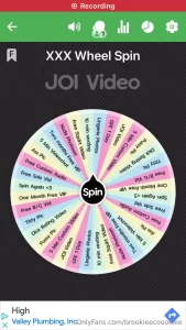 Game time tip 15 to spin the wheel once you tip spin and screenshot