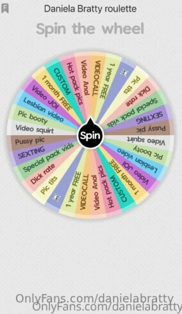 Only 15 participate now and get a fantastic and sexy prize i m waiting 
