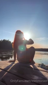 Fin kes inen iltauinti huh p sisp jo eng evening swim from the summer