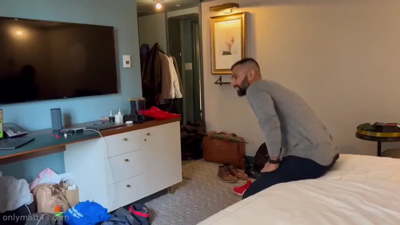 Getting ready to go out with danielgbrook when things take a sexy turn 