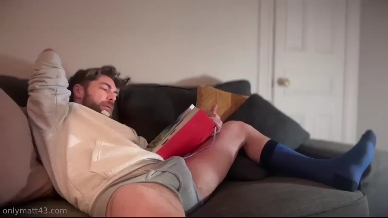 My stream from yesterday with a moment of masturbation while falling 