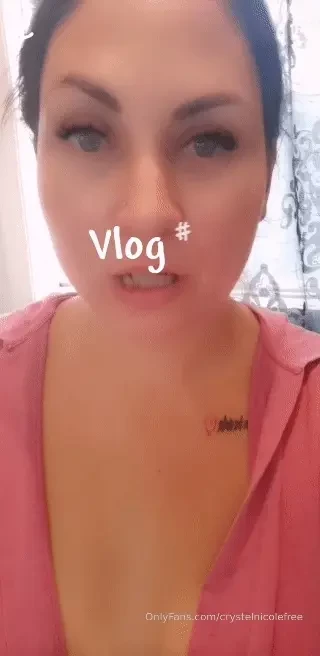 Vlog 3 2022 piercing and masturbation come see me get ready today and 