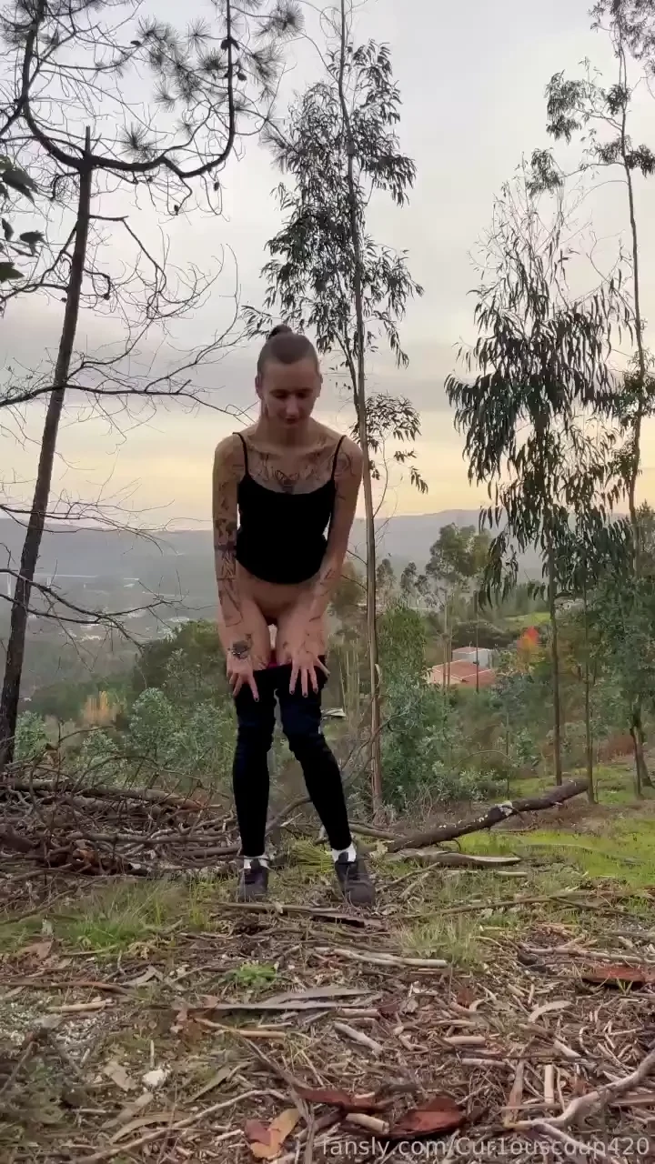 Pissing in public especialy nature is my cup of tea publicpiss pissing 