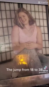 The jump from 18-38 yes am actually 38 am a dog mom esthetician model