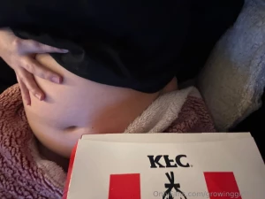 I m just about to fill myself with dinner what s your evening plans part 1