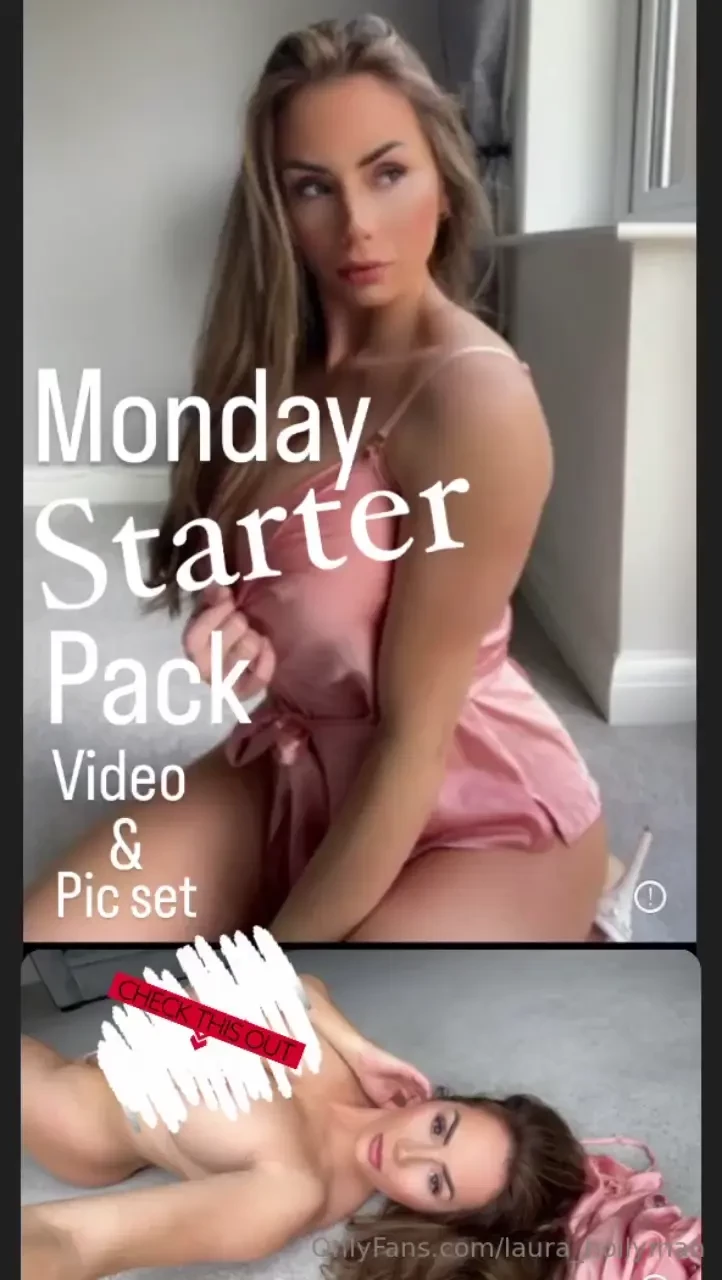Start monday the right way with me video amp pic set 