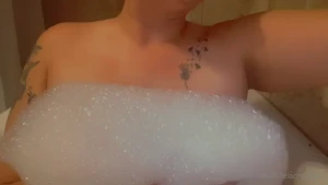 Not feeling to well who wants to join me for a bubble bath