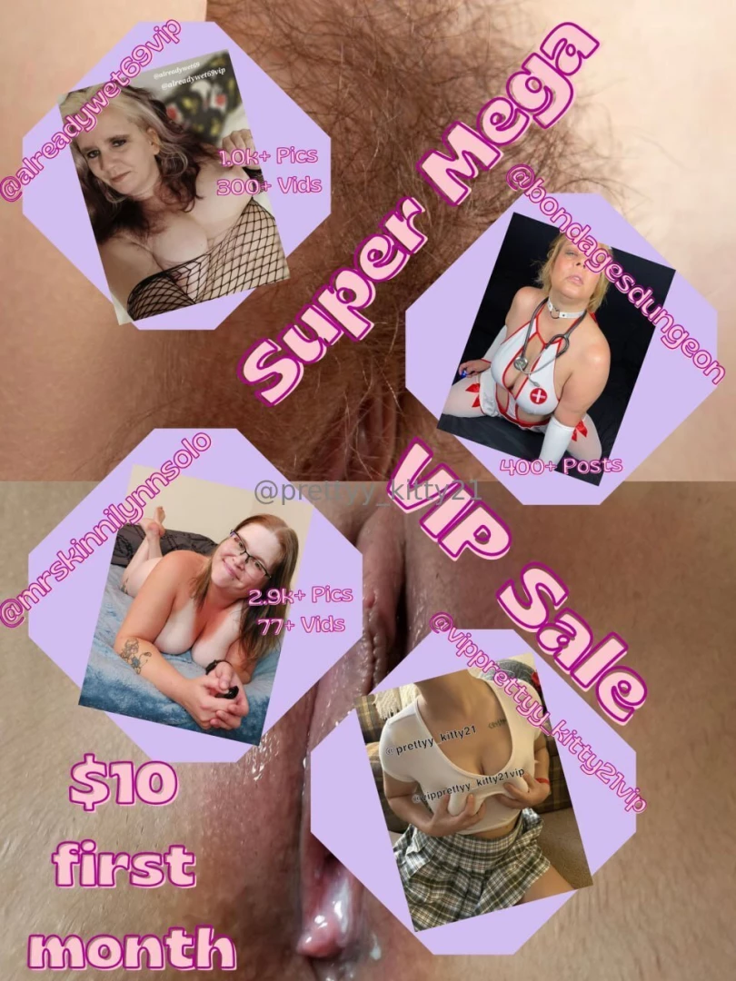 10 first month on our v pages check out our vip pages a v 