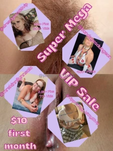 10 first month on our v pages check out our vip pages a v