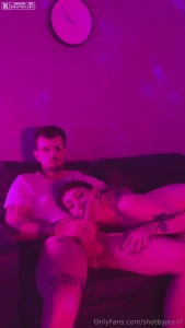 Text me to receive the full video i make her squirt this cute goth