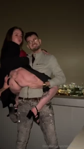 Dm me rooftop night to get the full unedited video just a video of me part 2