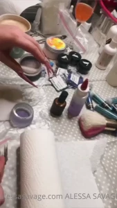 A lot of you ask about what happens when i get my nails done so i