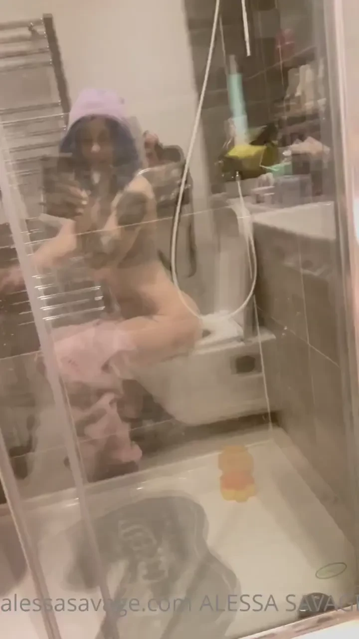 My view in the bathroom 