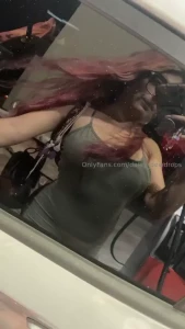 Daddy are you proud of me for pumping my own gas this tank of gas was