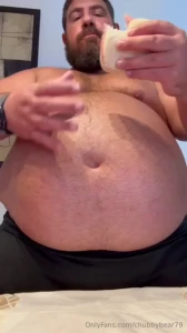 So fat i can jerk off rubbing my dick against my fatpad