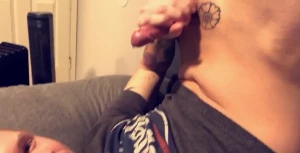 When there s no boys around to blow a load in my face i guess i gotta