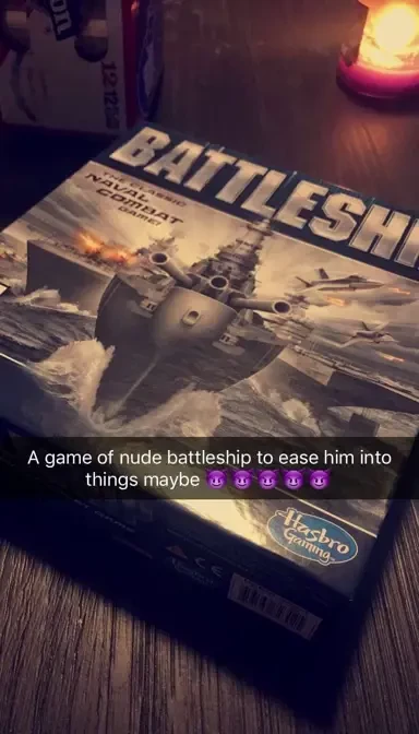 Snap story from when i played strip poker with my buddy 