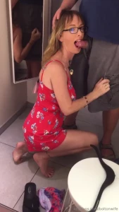 Just had to have a little fun in the changing room