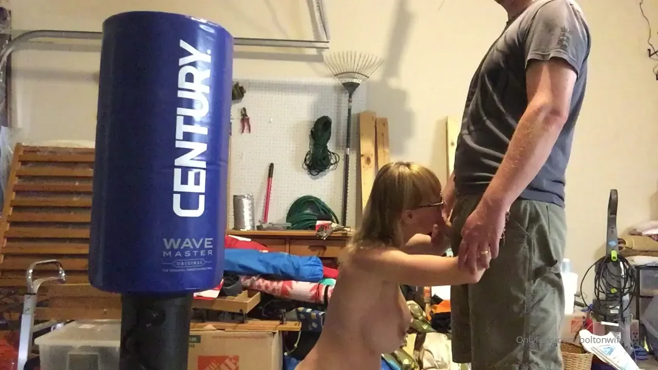 Garage fun doors were closed but anyone walking past would have heard 