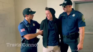 To serve and erect enjoy this role play cop fantasy where