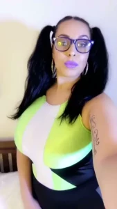 I was filming a video with this outfit amp pigtails if you want to