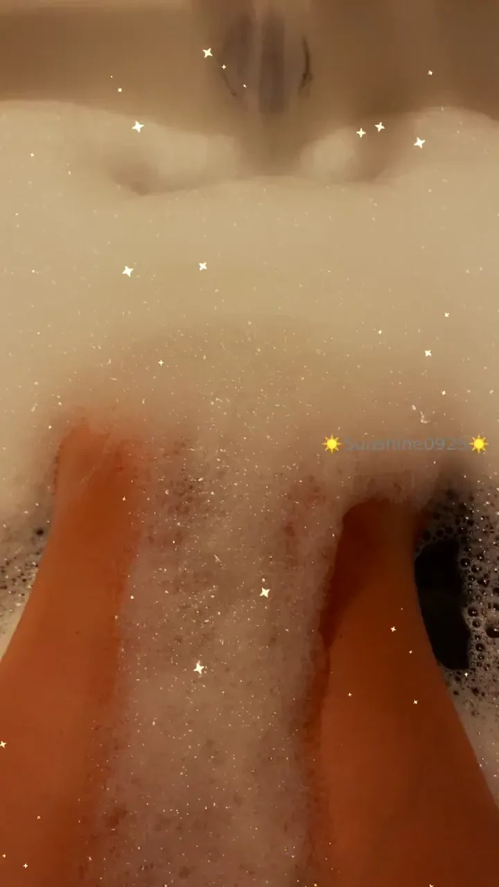 Come talk to me while i soak baby 