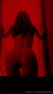 Looking sexy in red part 2