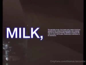 Milk the ejeculate of man cum holds such a desire of lust and deviance