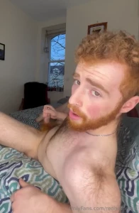 Pov watching your boy jerk his hairy cock for you