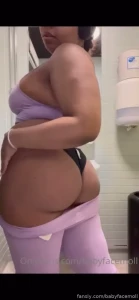 Taking off my clothes at the gym bathroom