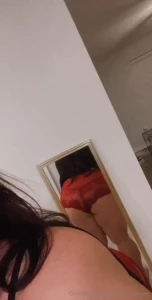 Aren t my red panties cute courtneyxrenee_vip