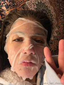 Peaches pooped on himself and i did some self care before my surgery