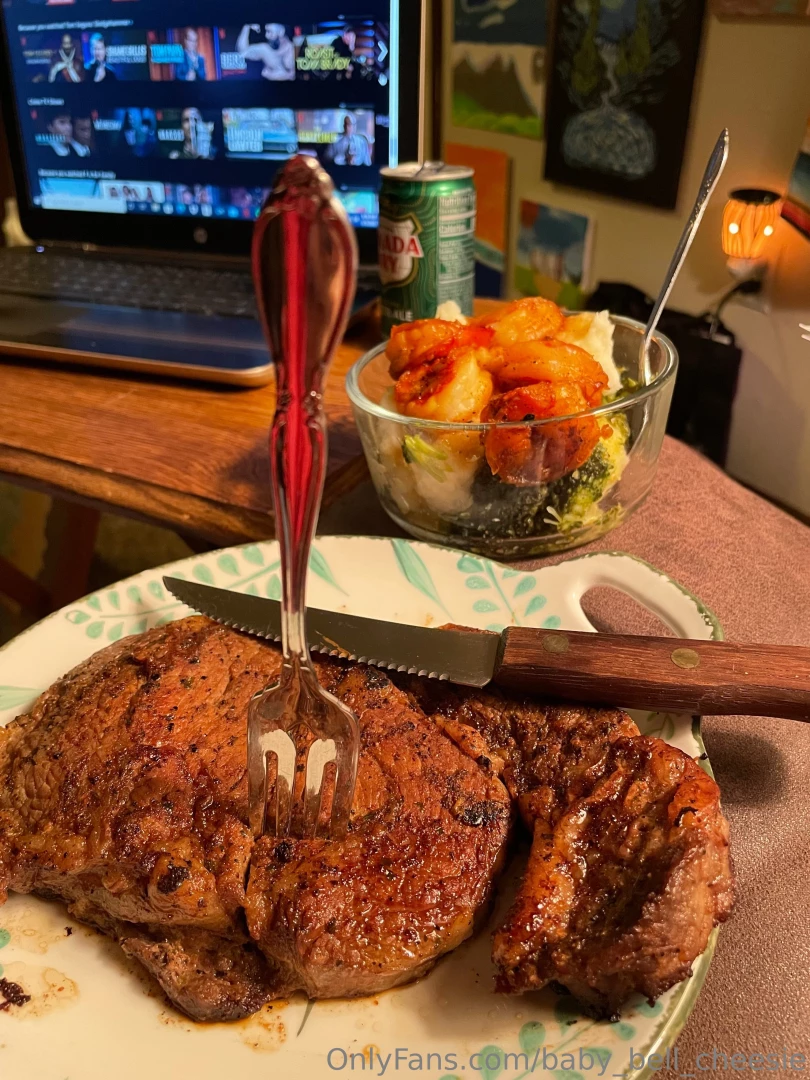 Steak night did my ab workout today and it just about killed me hehe i part 3 