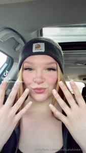 Got a mani pedi today i m a whole new girly pop part 1
