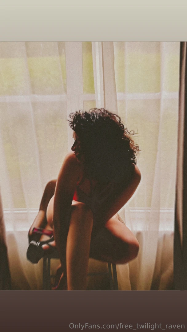 Soft light dirty thoughts red lace bare skin and a little bit of 