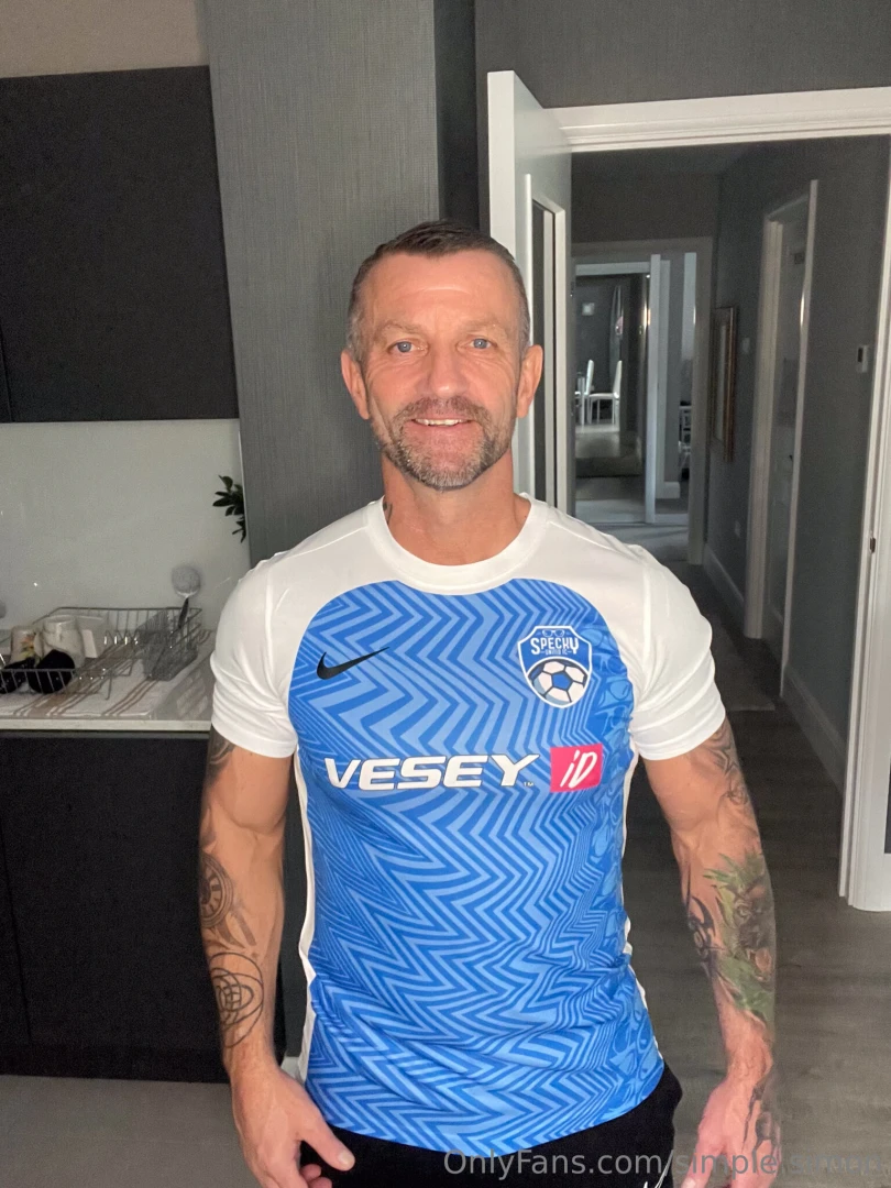 Smiling because frowning gives me wrinkles 